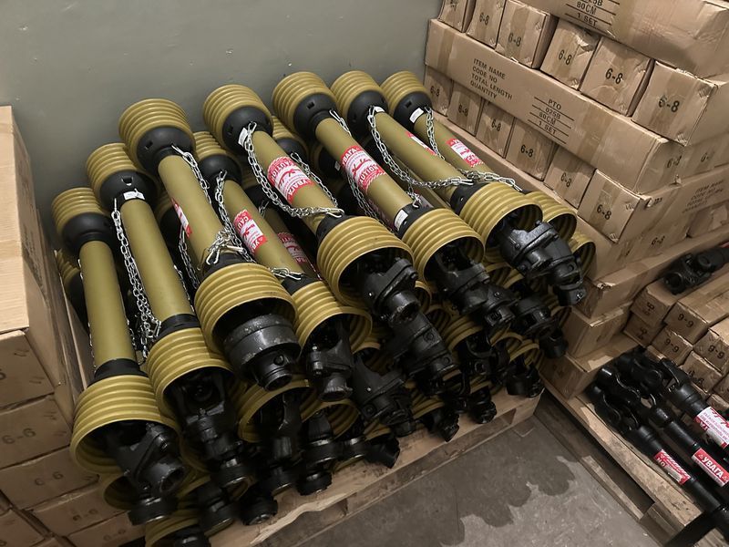 Кардан для ґрунтофрези BOMET 6х6/80 см зі зрізним болтом, захисна муфта КСБ800 фото